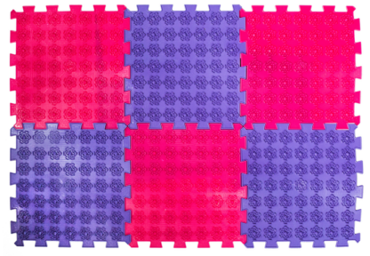 Акупунктурный массажный коврик Лотос 6 элемента